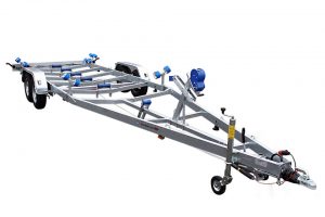 Boat trailer with overrun brake BA 3500 R Boat trailer with overrun brake BA 3500 R