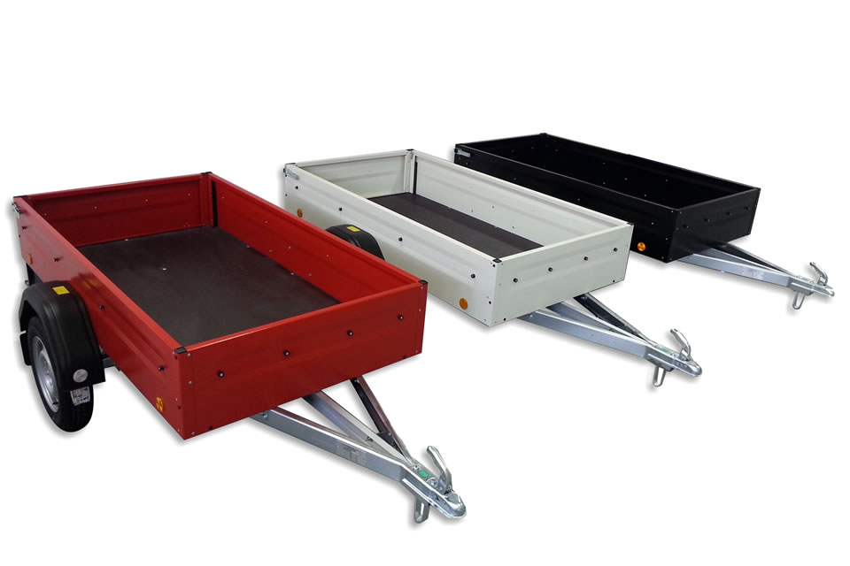 TPV trailers - EU EU2 trailer in colour varieties